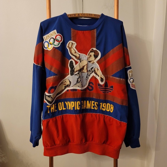 Vintage 80s Adidas (London Olympic Games 1908-1948) - Picture 1 of 9